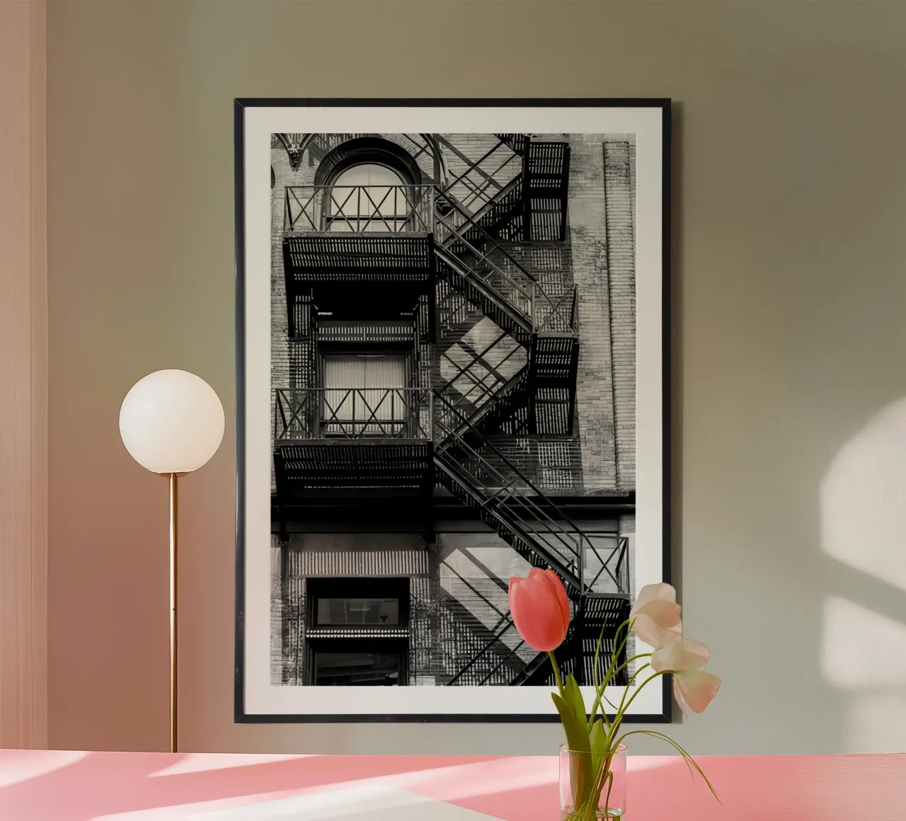 Scala esterna poster da Holdgray