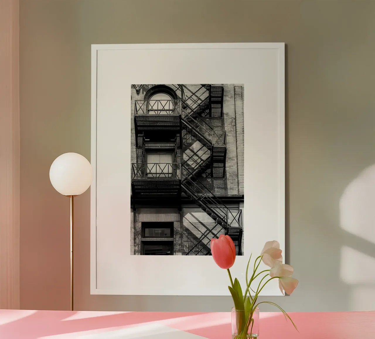 Scala esterna poster da Holdgray