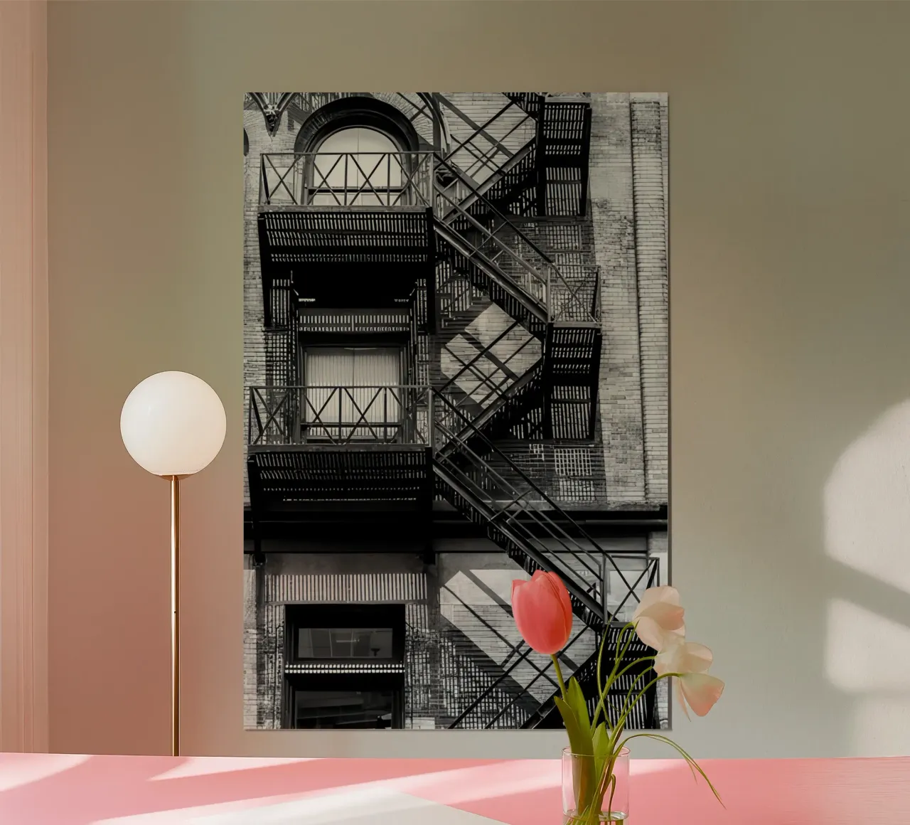 Scala esterna poster da Holdgray