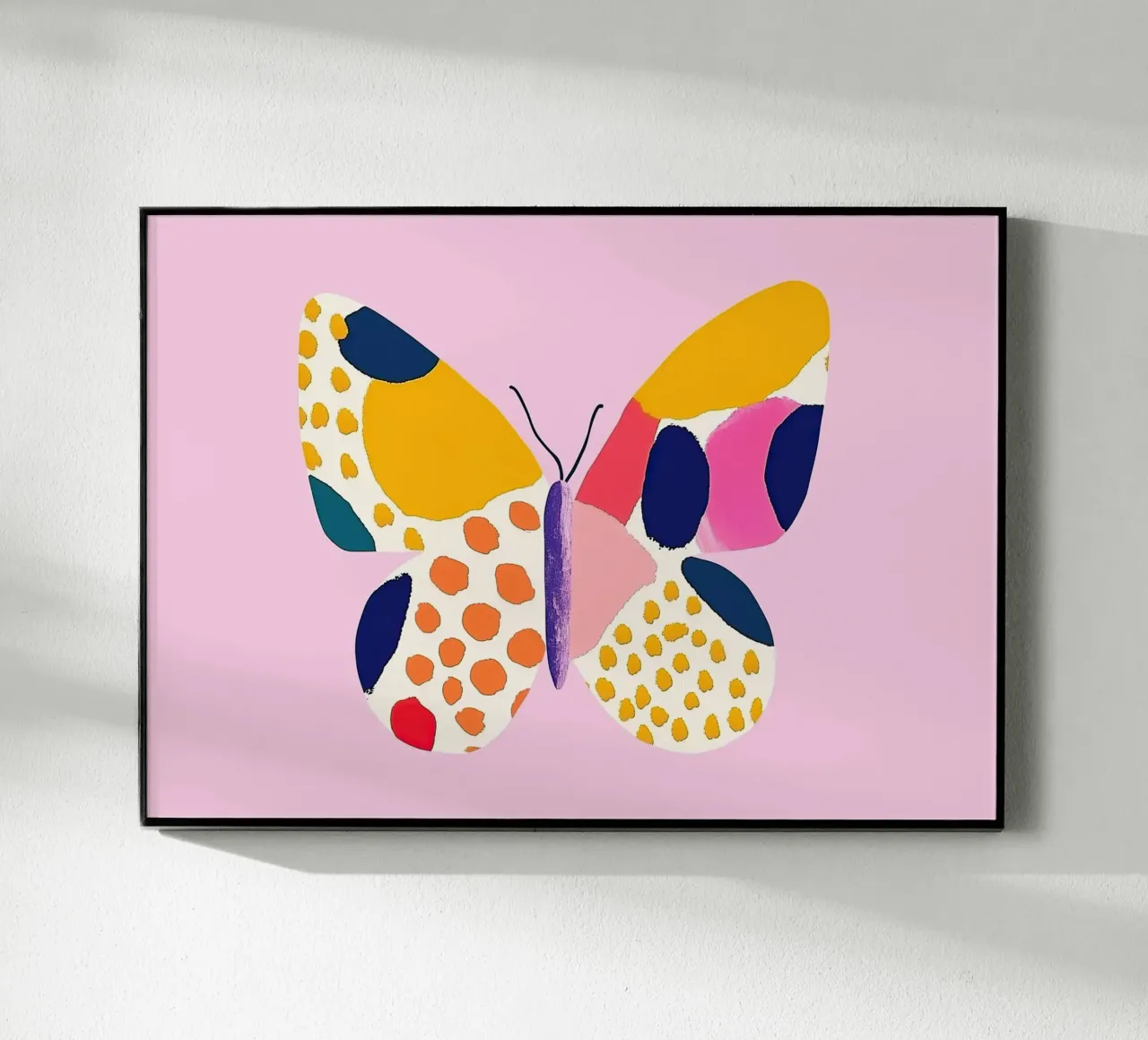Farfalla colorata plexiglass da Little Art Lab
