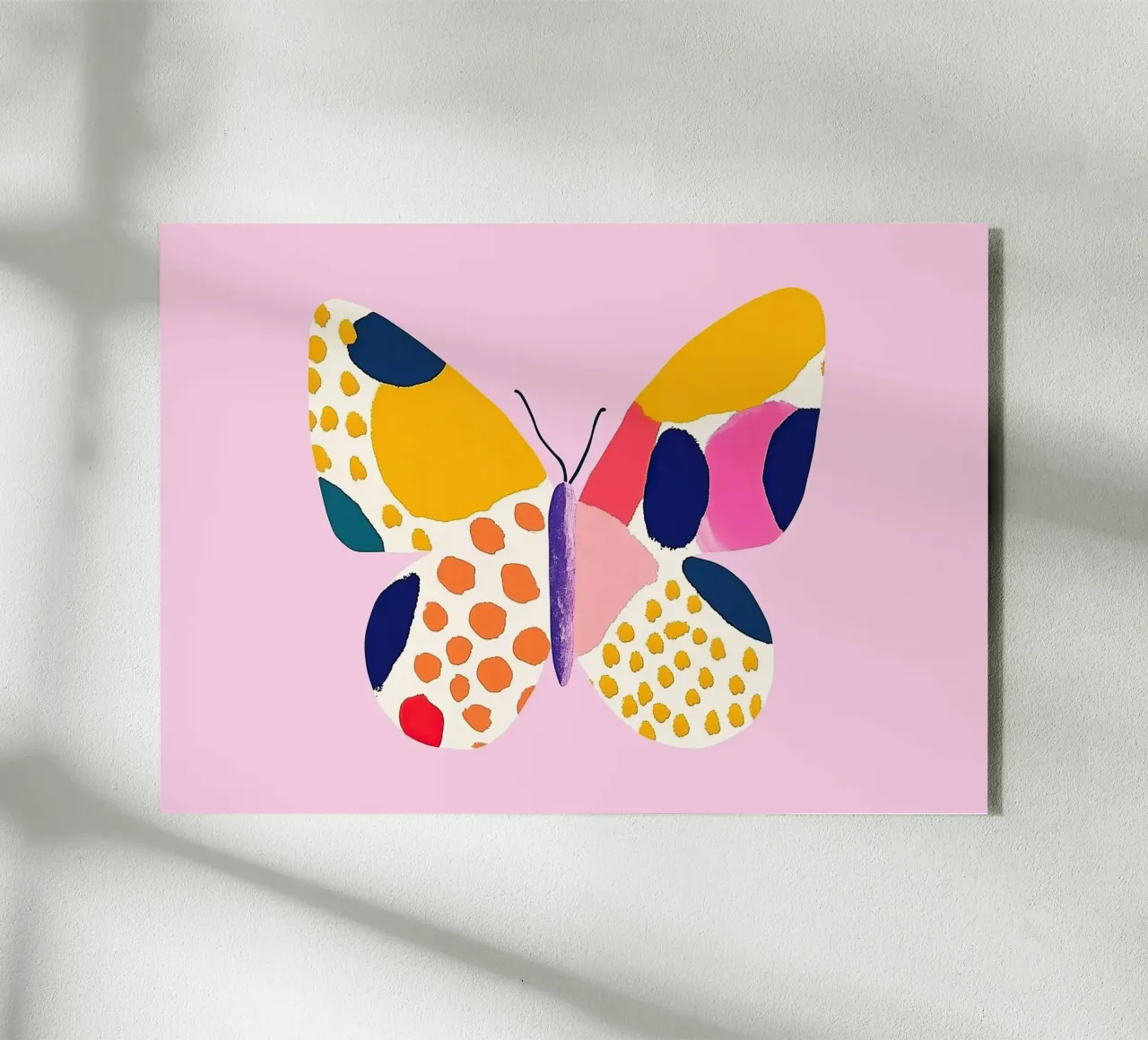 Farfalla colorata plexiglass da Little Art Lab