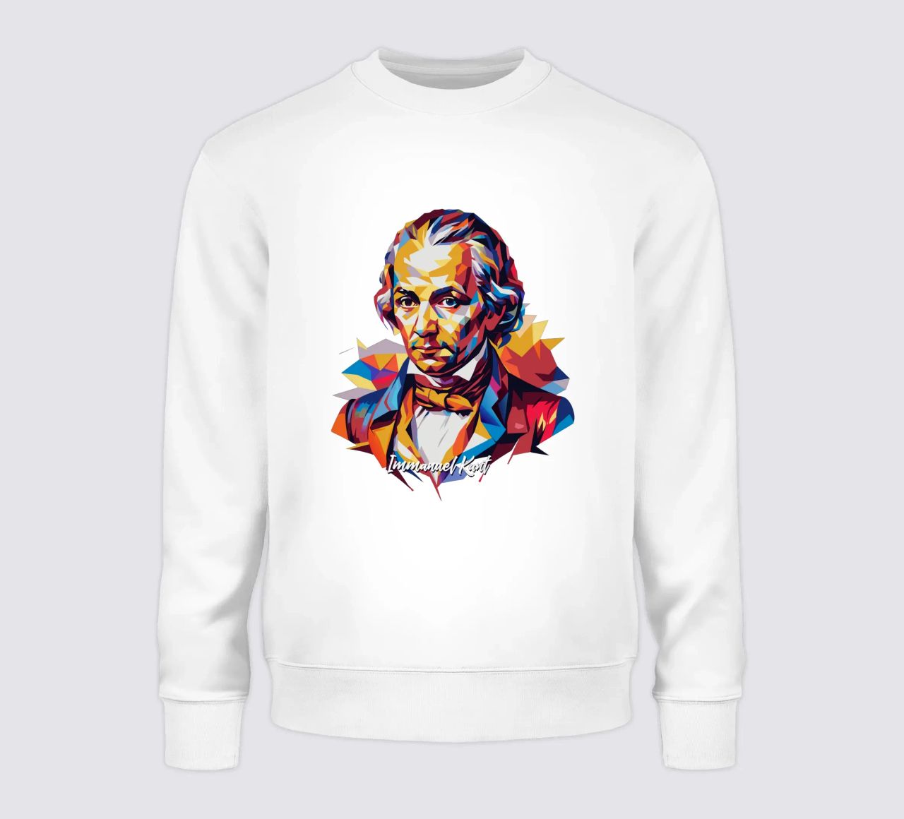 Immanuel Kant in WPAP Pop Art felpa da vectorartnesia
