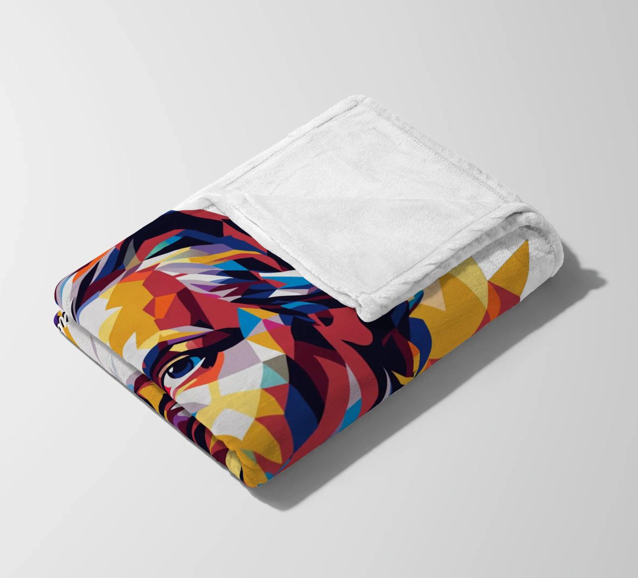 Immanuel Kant in WPAP Pop Art coperta in pile da vectorartnesia