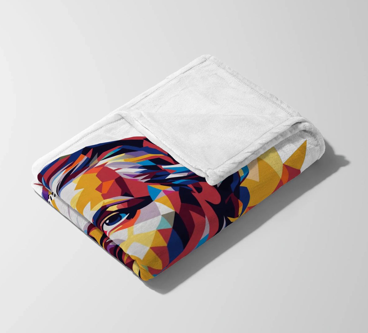 Immanuel Kant in WPAP Pop Art coperta in pile da vectorartnesia