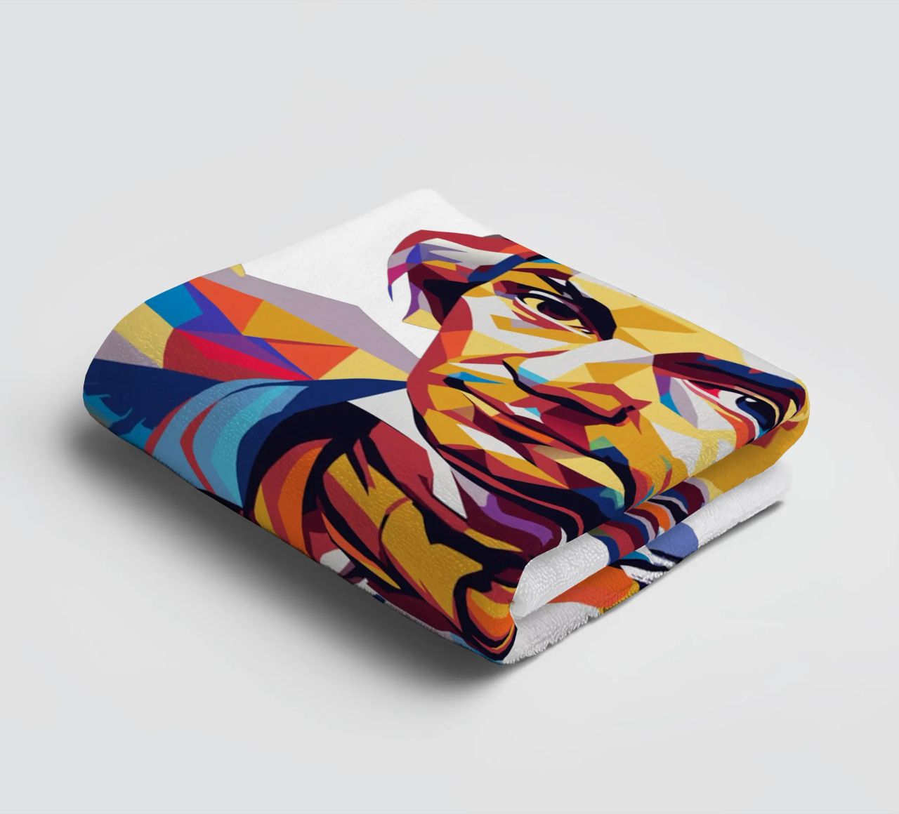 Immanuel Kant in WPAP Pop Art asciugamano da bagno da vectorartnesia