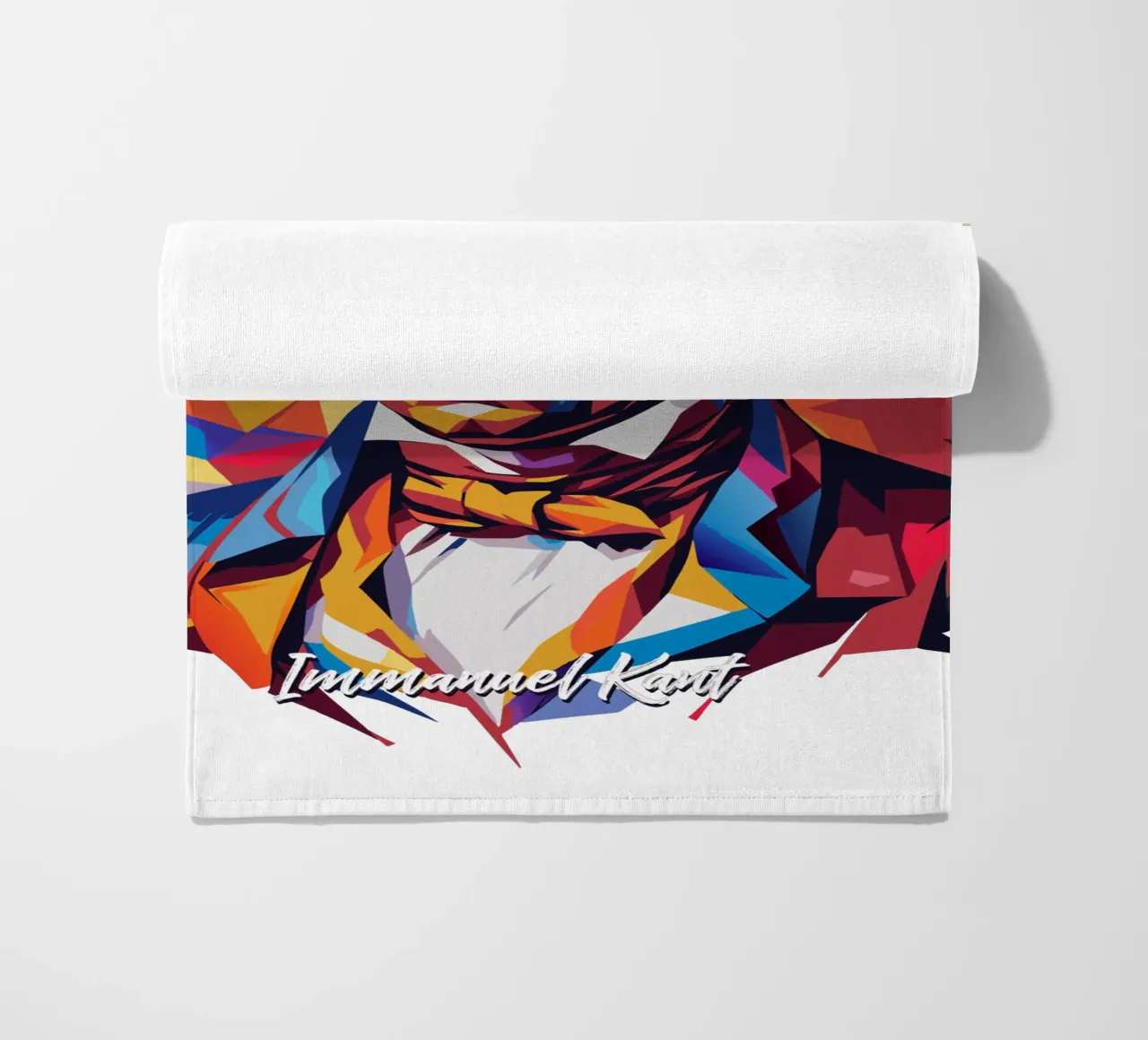 Immanuel Kant in WPAP Pop Art telo mare da vectorartnesia