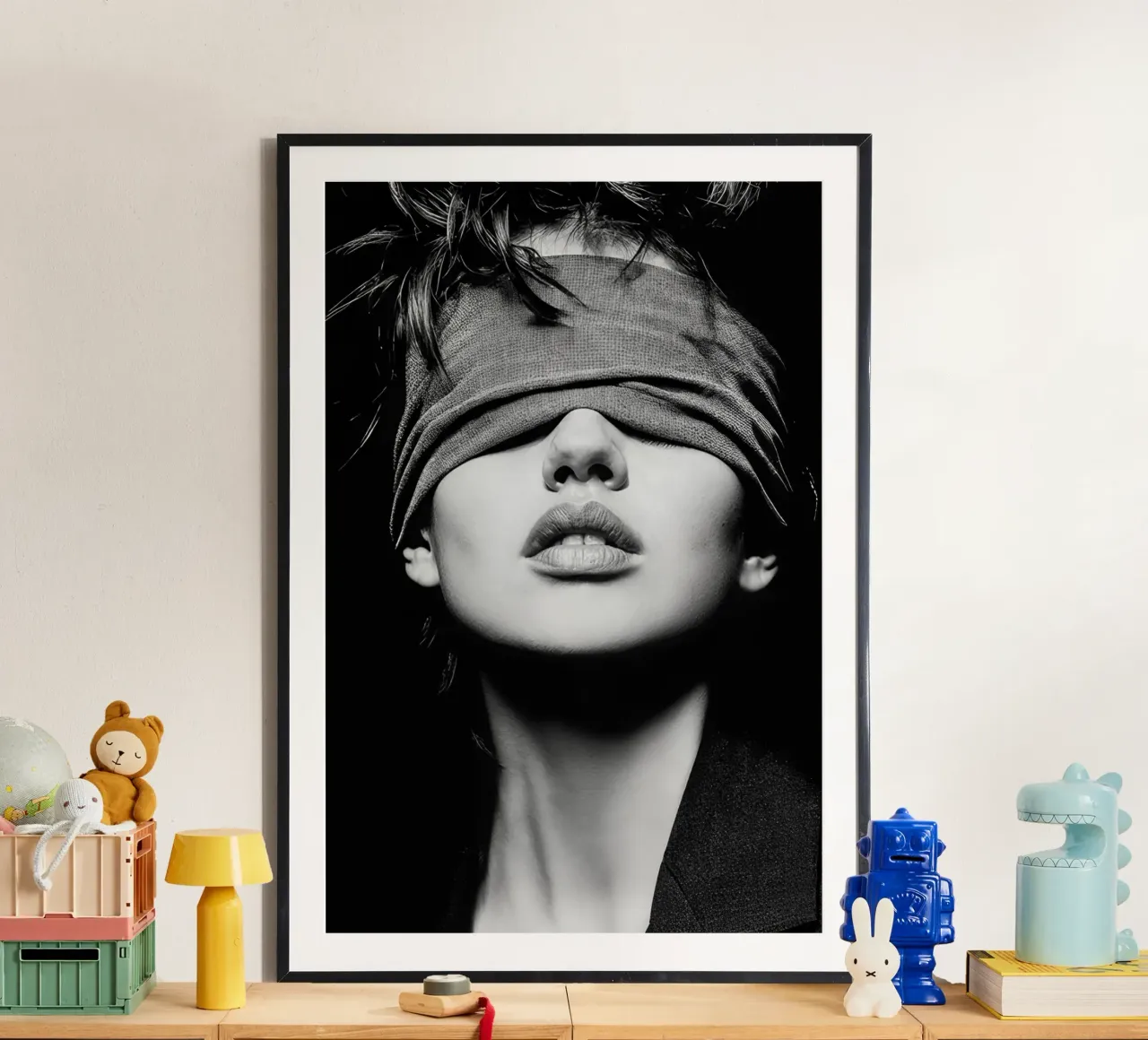Blindfolded poster by Holdgray