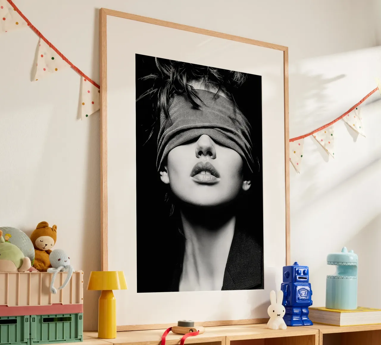 Blindfolded poster by Holdgray