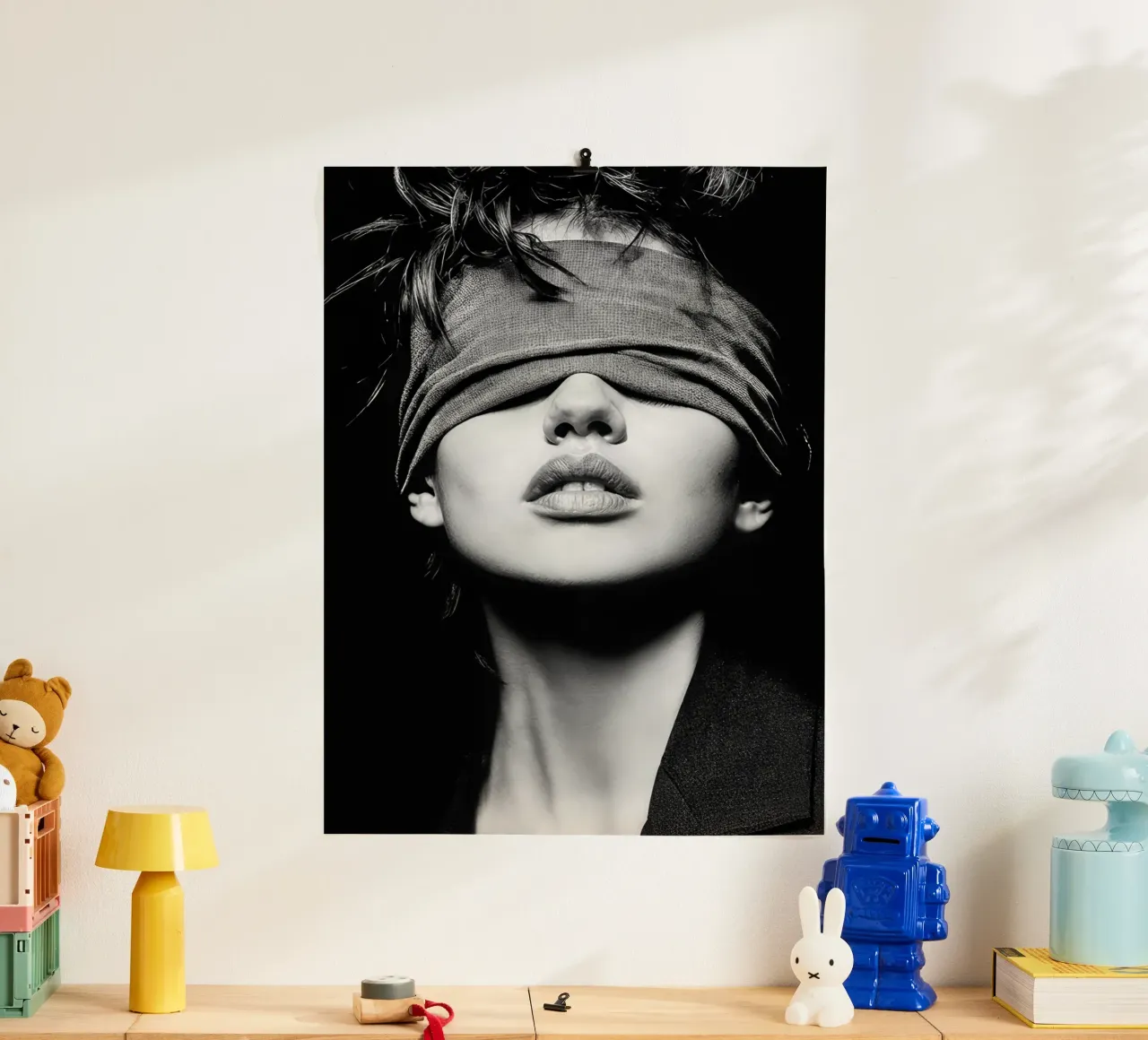 Blindfolded poster by Holdgray
