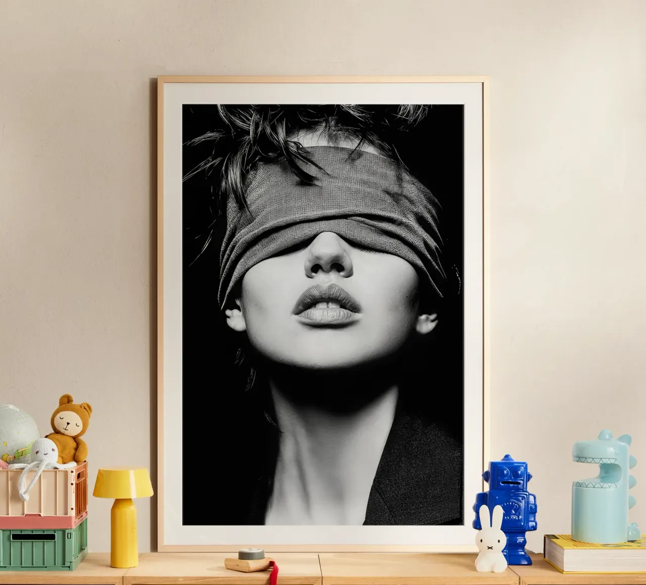 Blindfolded poster by Holdgray