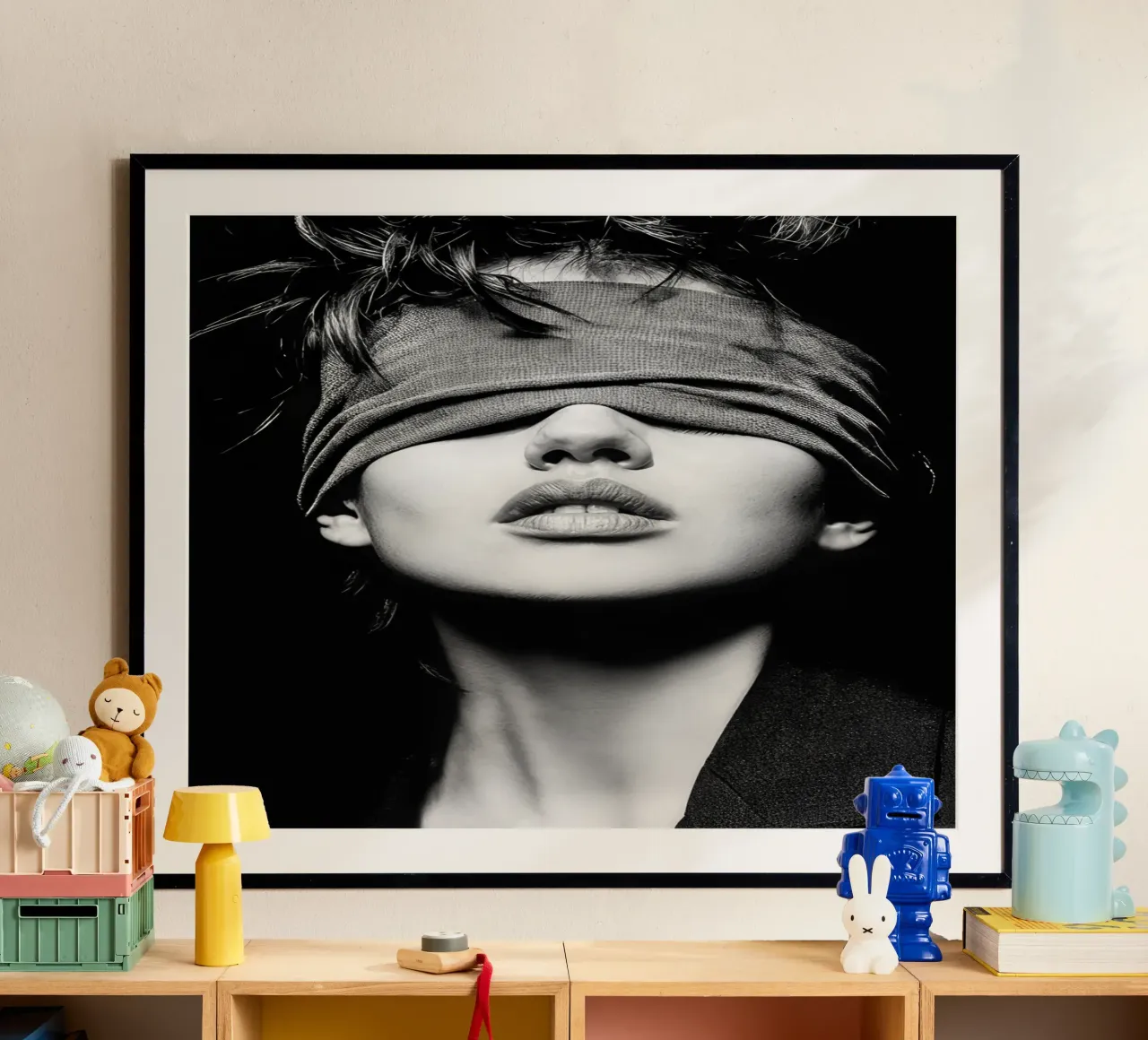 Blindfolded poster by Holdgray