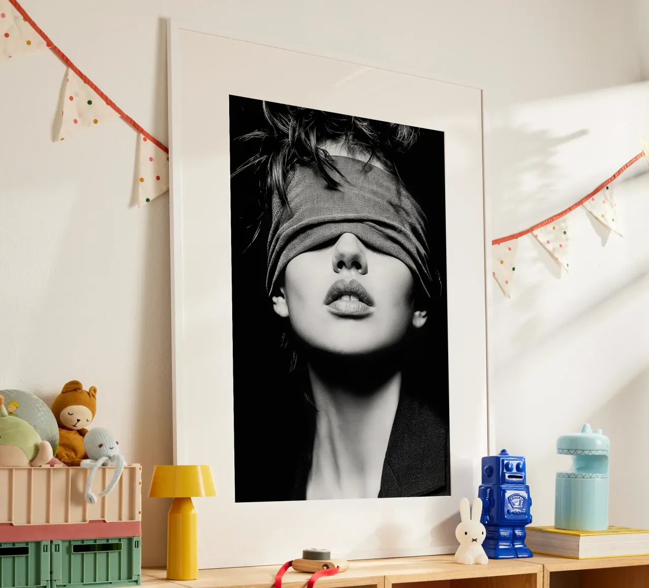 Blindfolded poster by Holdgray