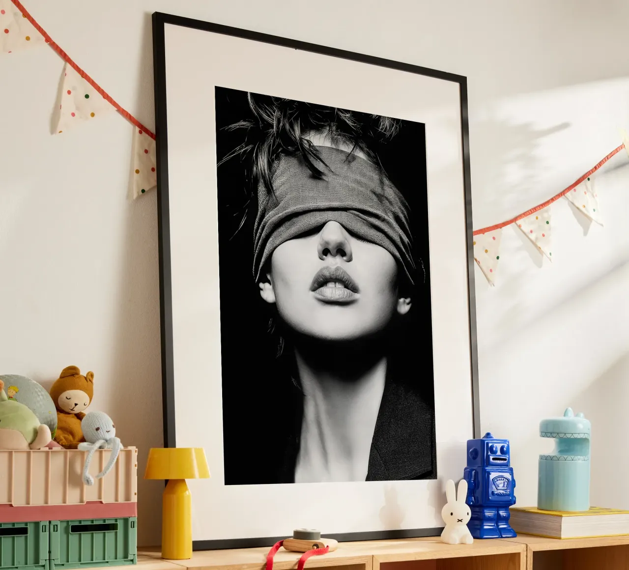 Blindfolded poster by Holdgray