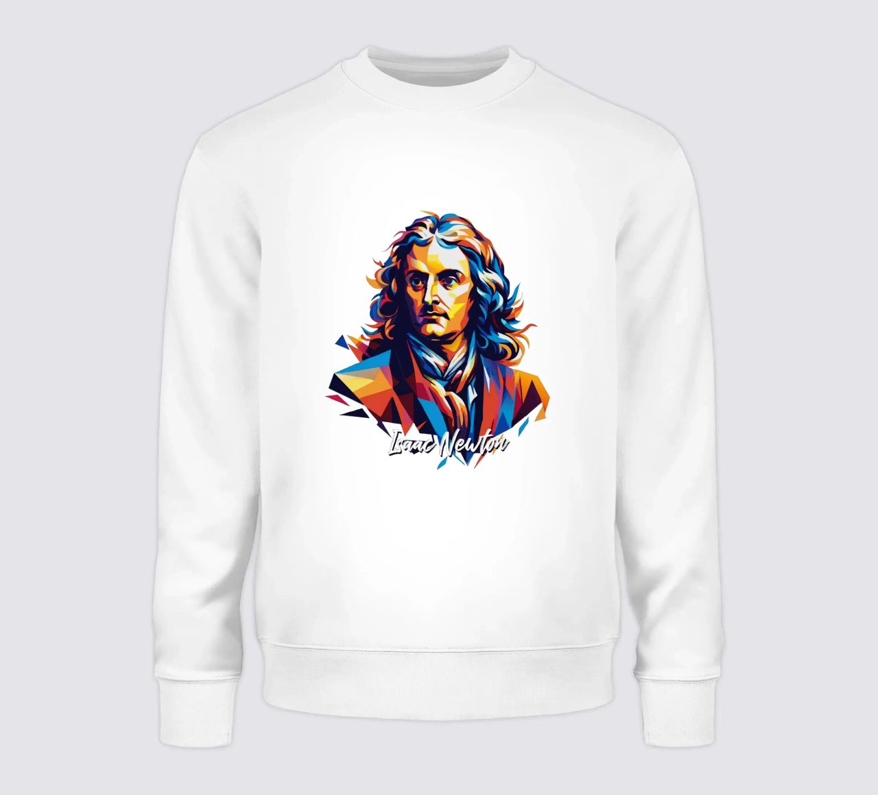 Isaac Newton in WPAP Pop Art felpa da vectorartnesia