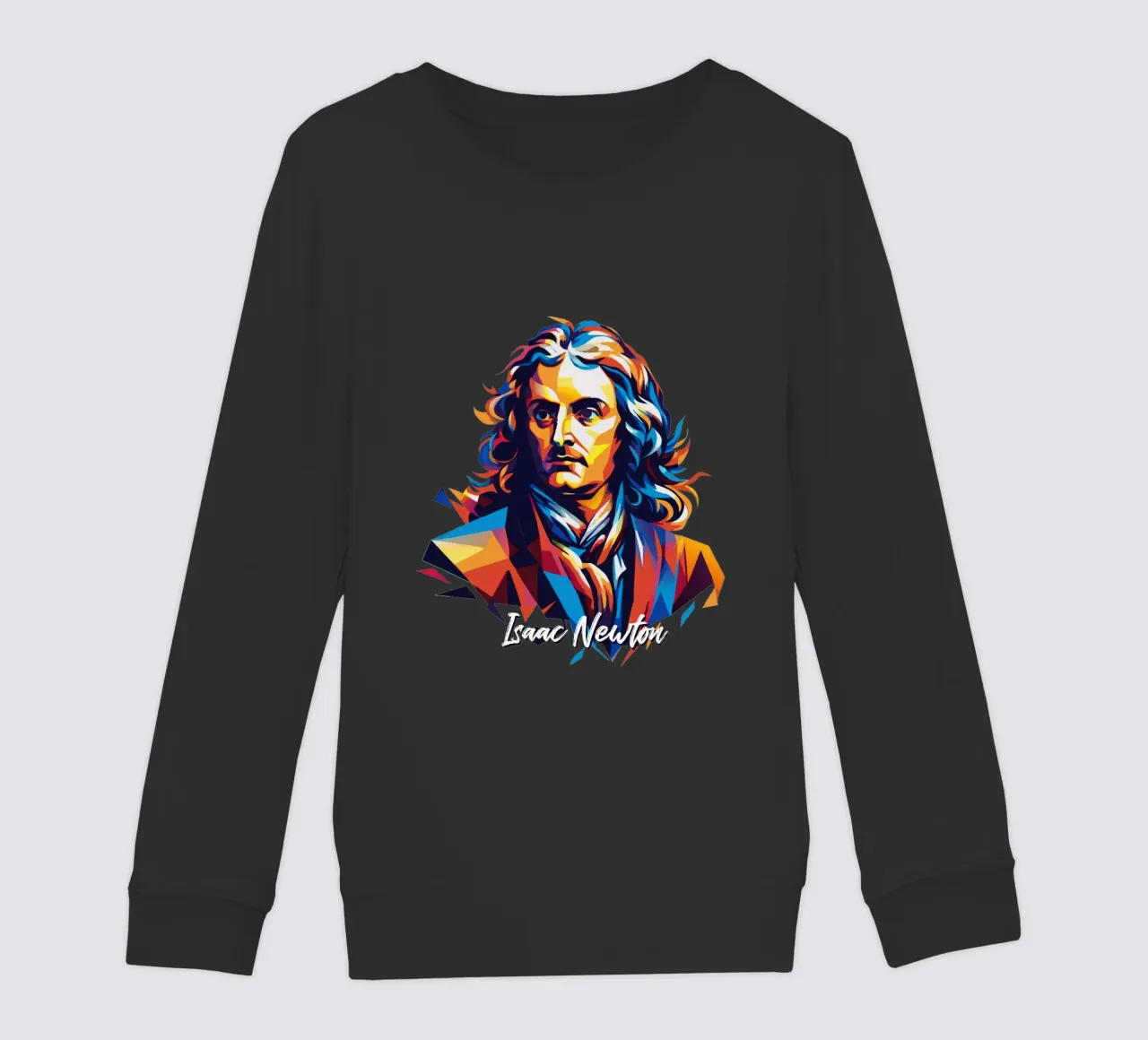 Isaac Newton in WPAP Pop Art felpa bambino da vectorartnesia