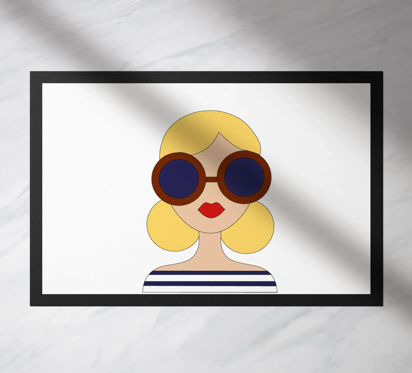 Sunglasses doormat by SunflowerDE