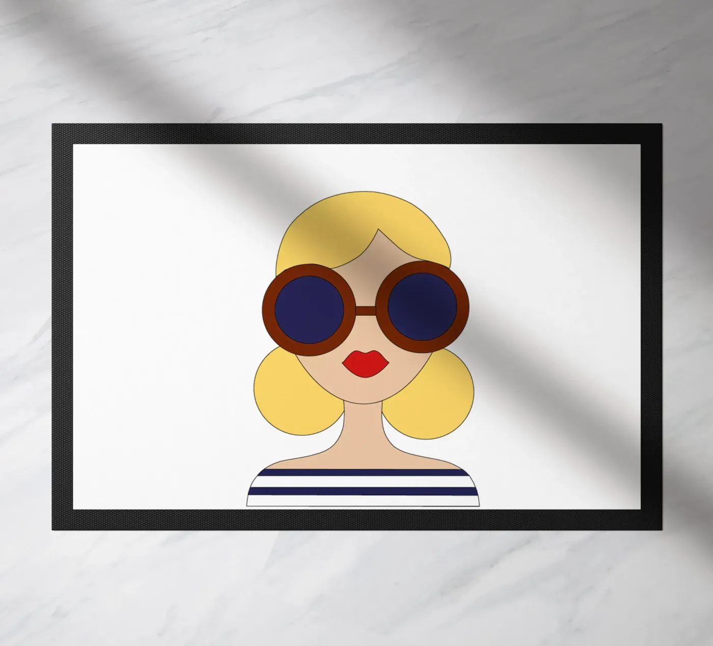 Sunglasses doormat by SunflowerDE