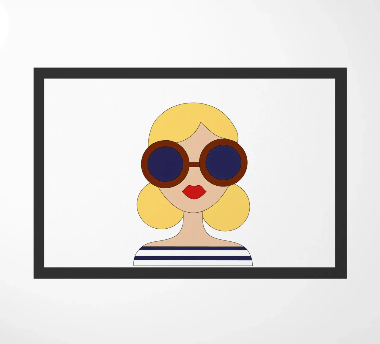 Sunglasses doormat by SunflowerDE