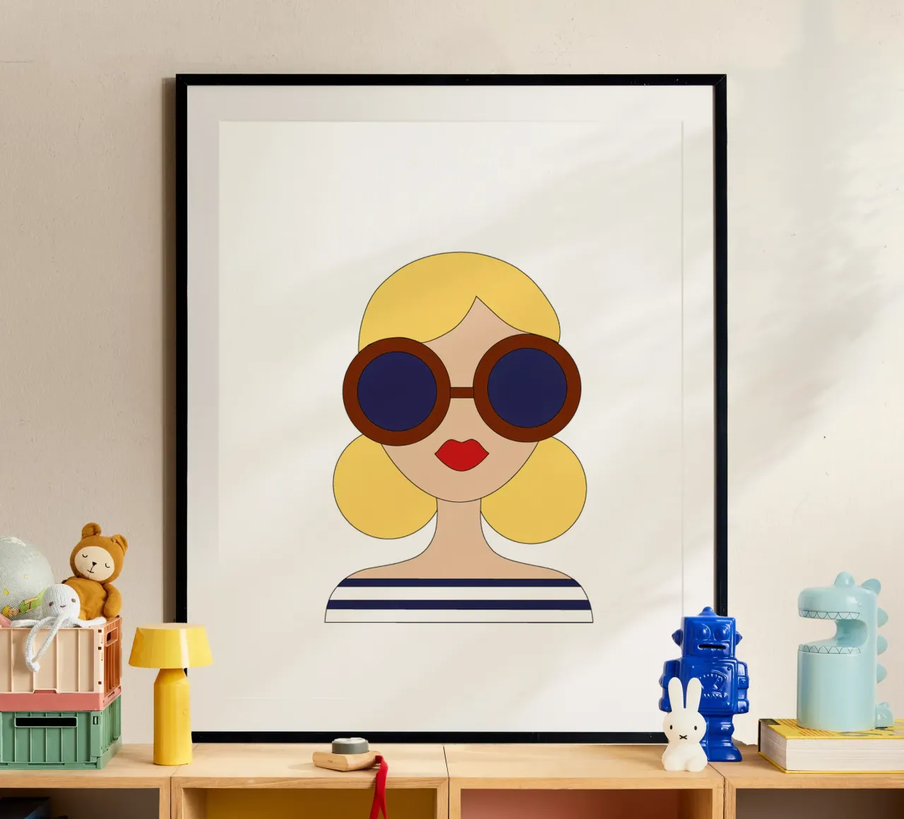 Sunglasses poster by SunflowerDE