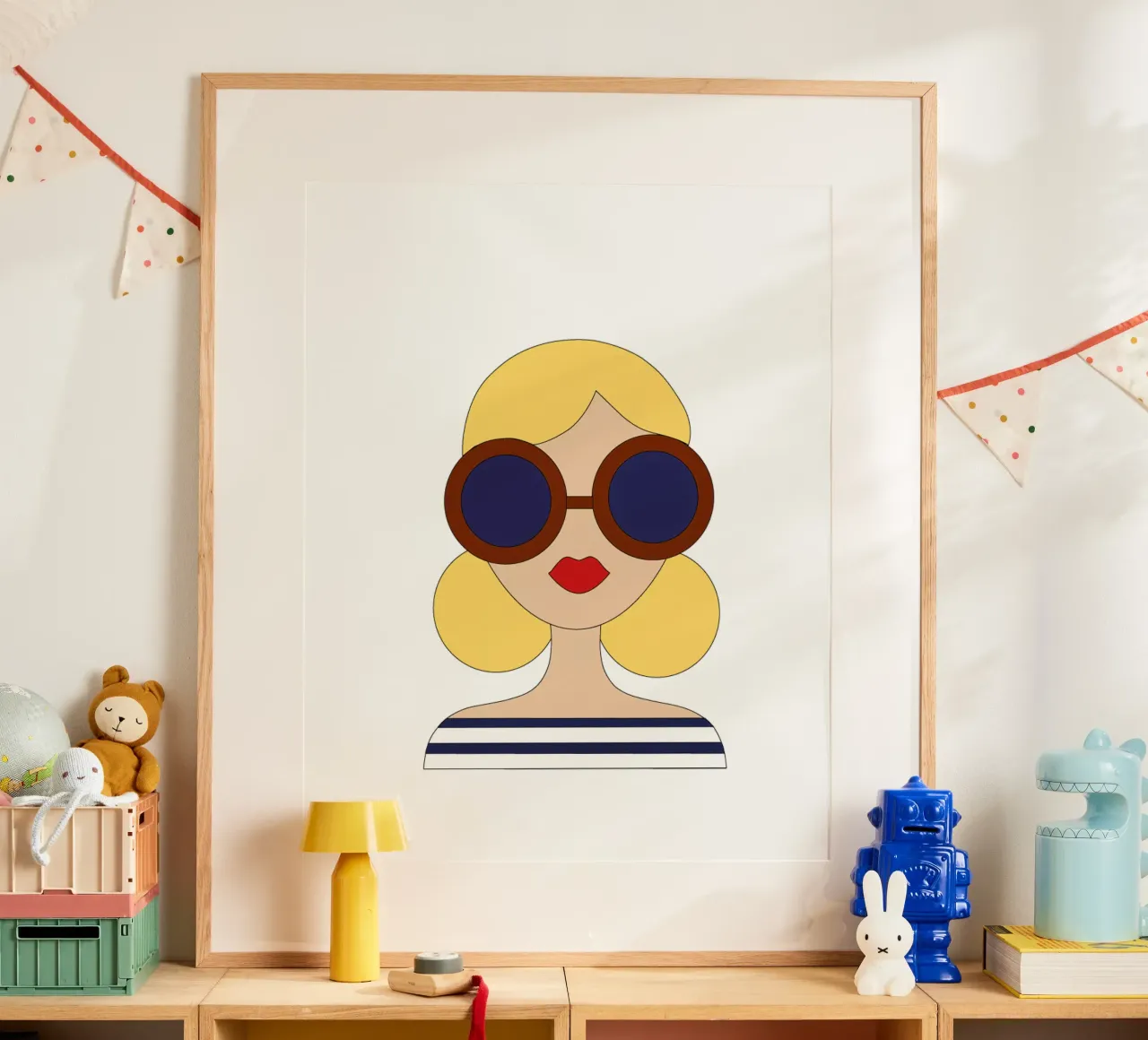 Sunglasses poster by SunflowerDE