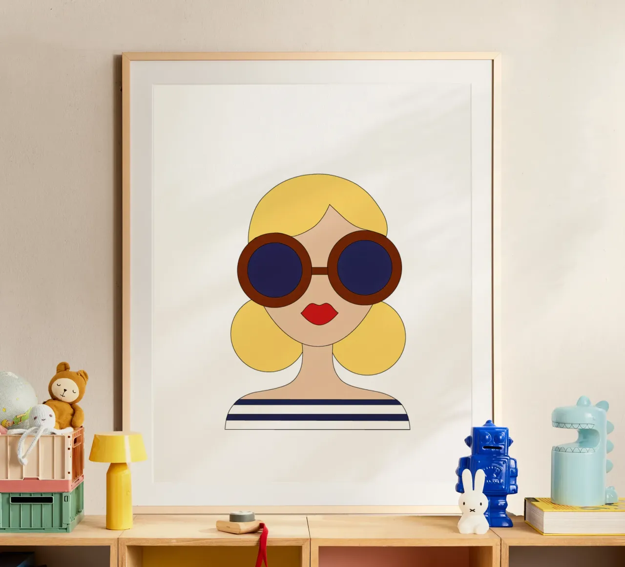 Sunglasses poster by SunflowerDE