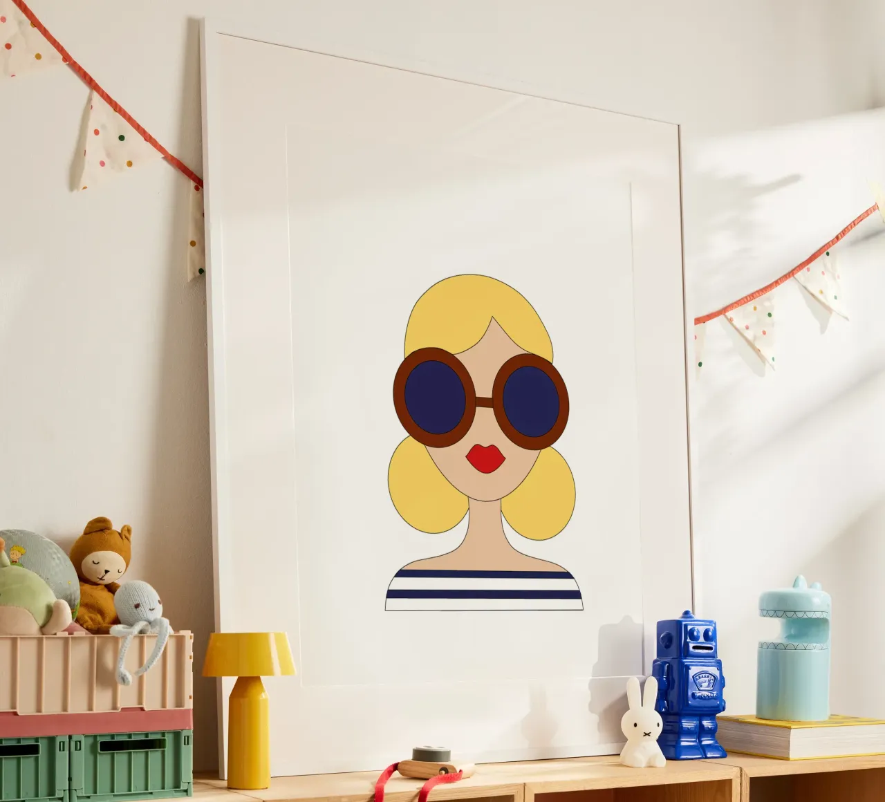 Sunglasses poster by SunflowerDE