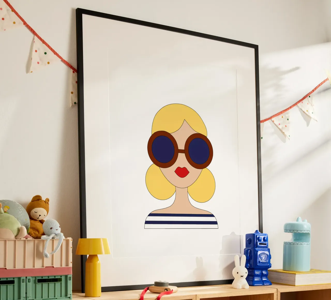 Sunglasses poster by SunflowerDE