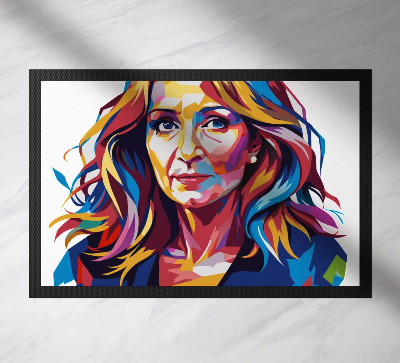 J.K. Rowling in WPAP Pop Art zerbino da vectorartnesia