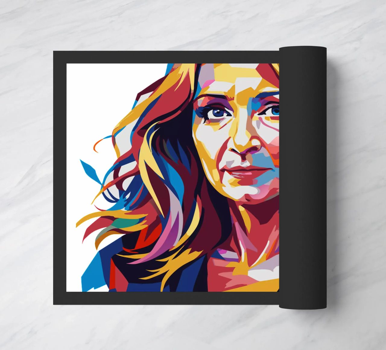 J.K. Rowling in WPAP Pop Art zerbino da vectorartnesia