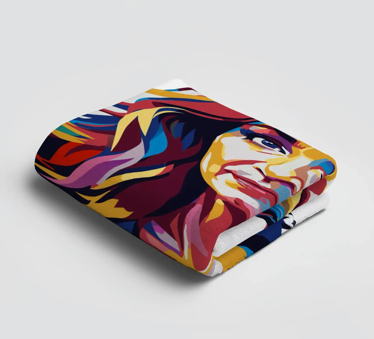 J.K. Rowling in WPAP Pop Art asciugamano da bagno da vectorartnesia