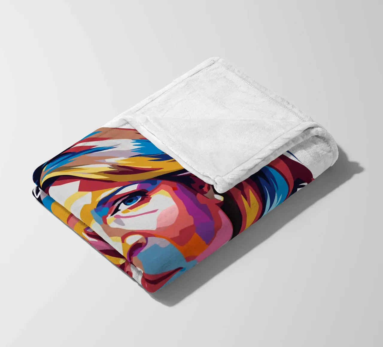 J.K. Rowling in WPAP Pop Art coperta in pile da vectorartnesia