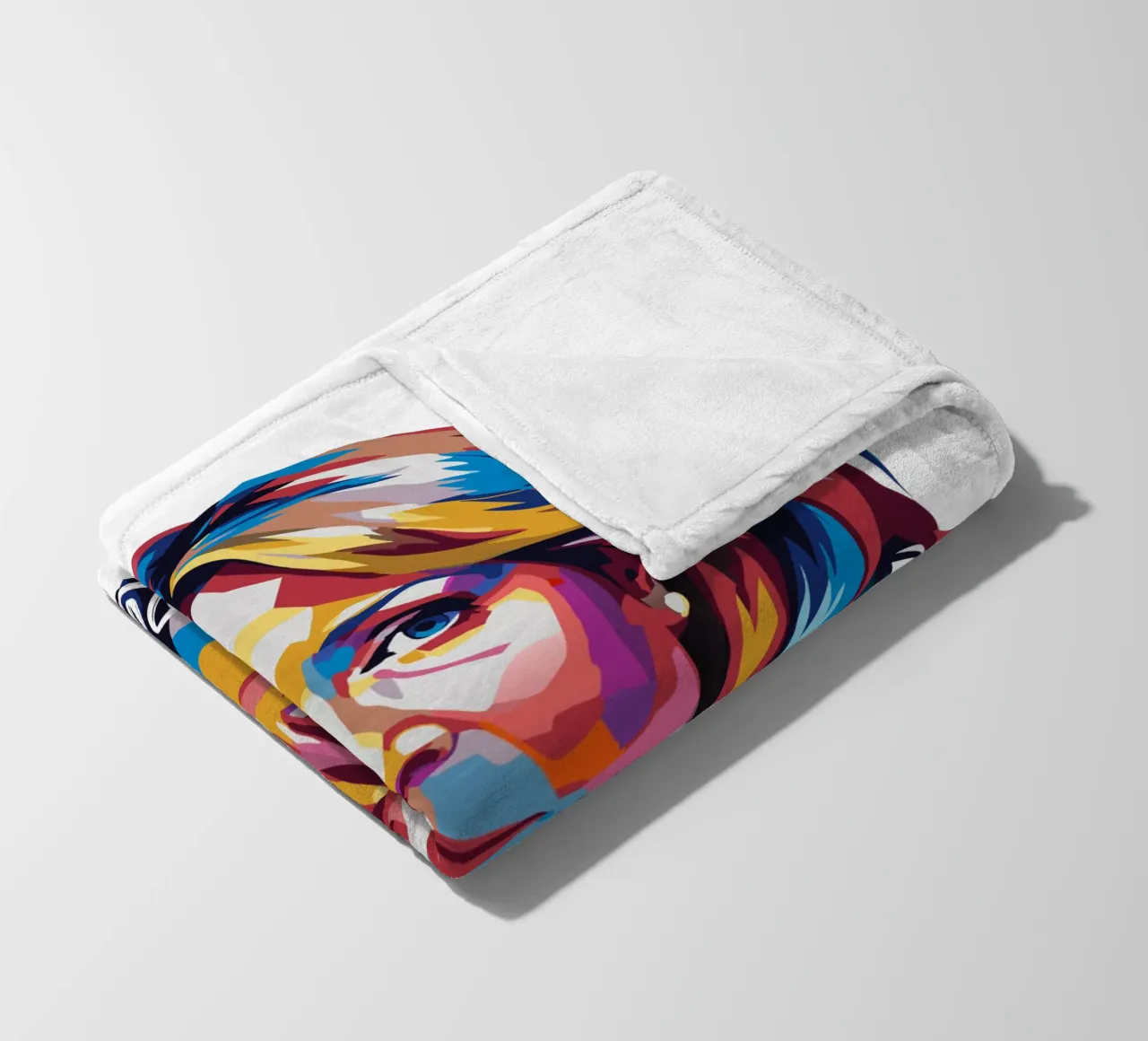 J.K. Rowling in WPAP Pop Art coperta in pile da vectorartnesia