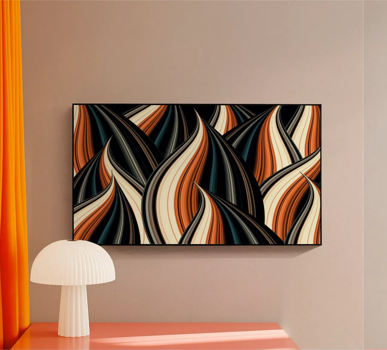 Forme astratte moderne plexiglass da Atteloi Art