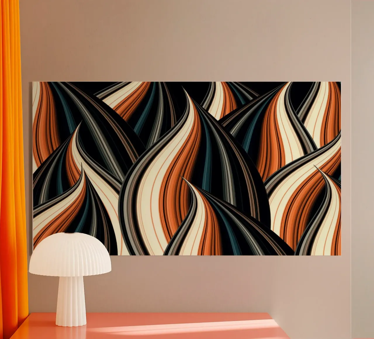 Forme astratte moderne plexiglass da Atteloi Art