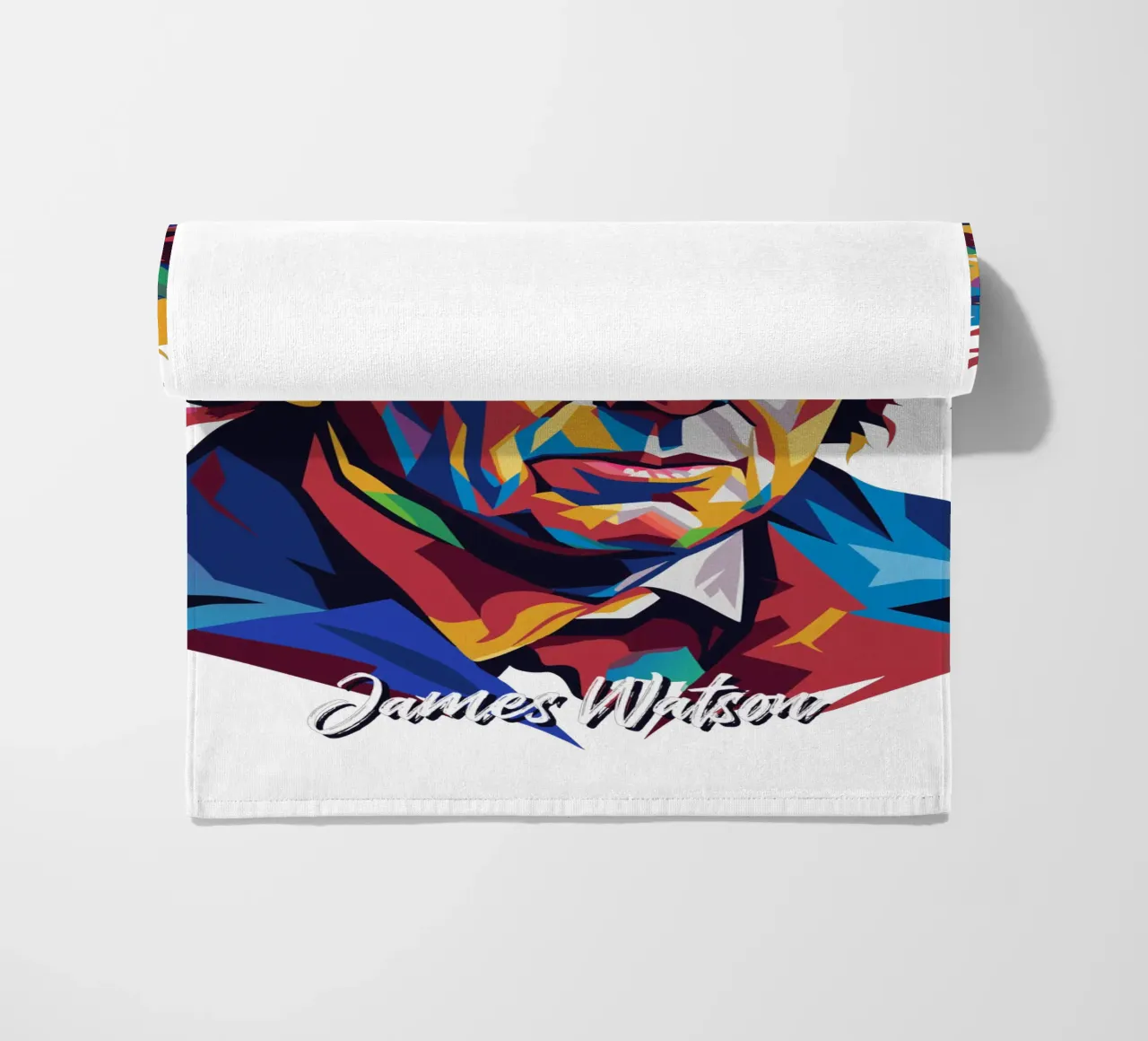 James Watson in WPAP Pop Art telo mare da vectorartnesia