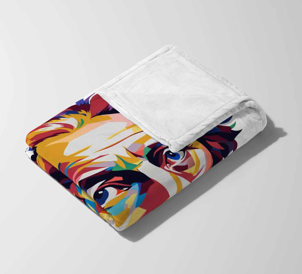 James Watson in WPAP Pop Art coperta in pile da vectorartnesia