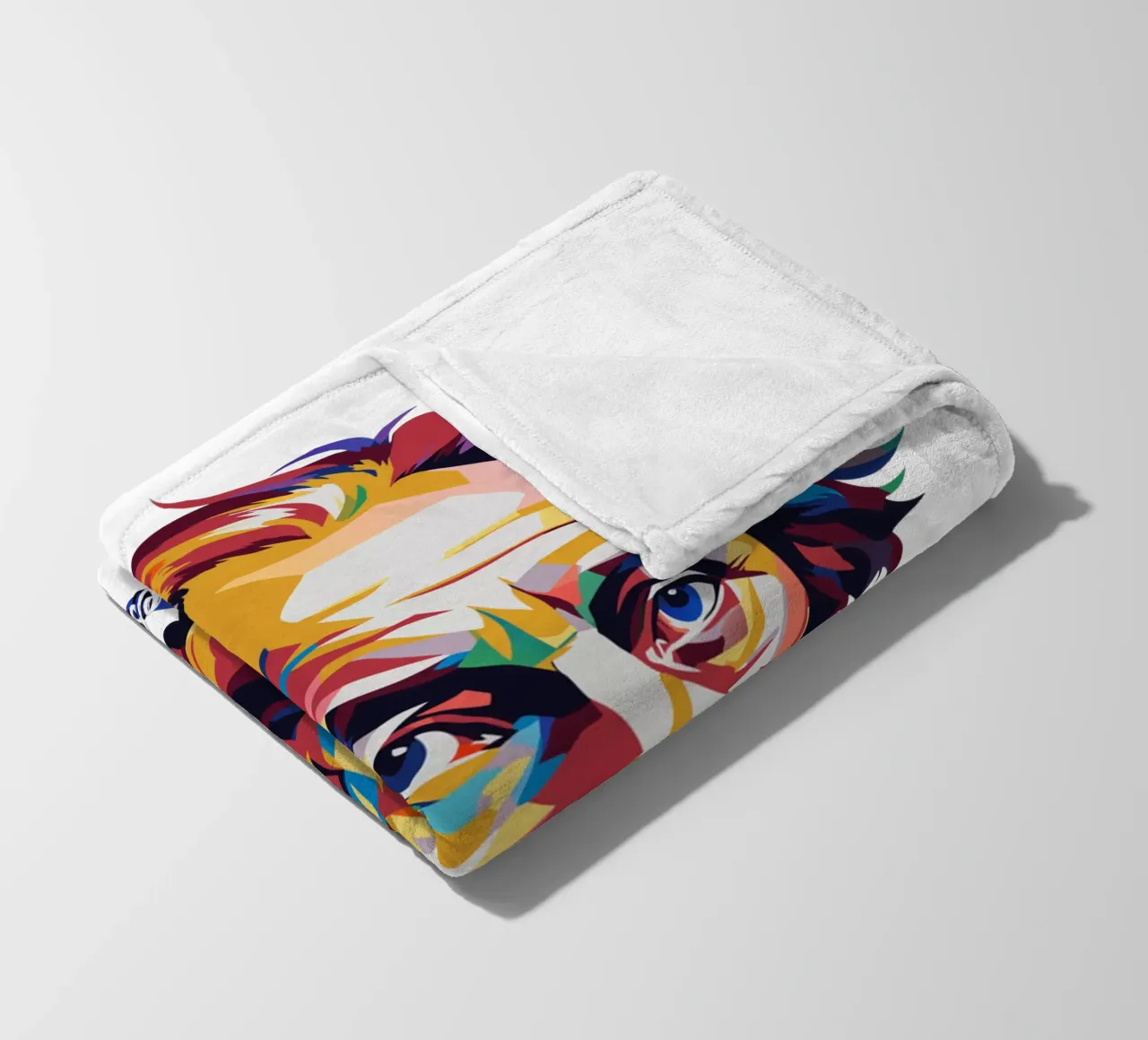 James Watson in WPAP Pop Art coperta in pile da vectorartnesia