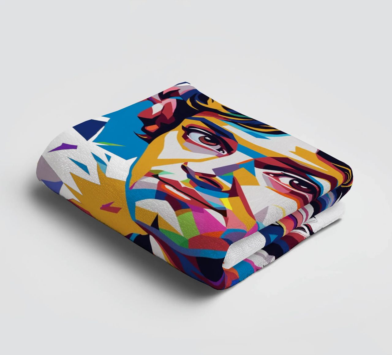 Jane Austen in WPAP Pop Art asciugamano da bagno da vectorartnesia