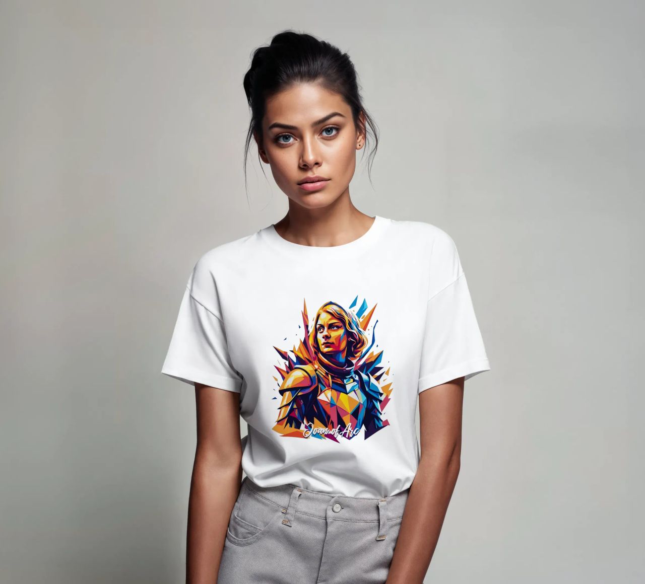Joan of Arc WPAP Pop Art camiseta de vectorartnesia