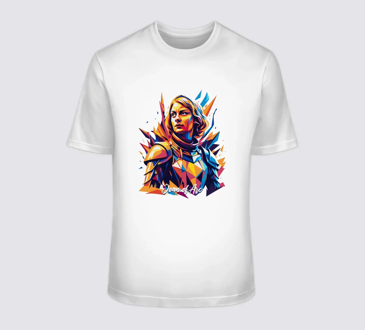 Joan of Arc WPAP Pop Art t-shirt da vectorartnesia