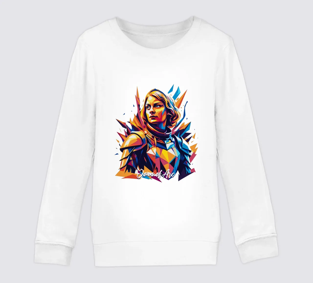 Joan of Arc WPAP Pop Art felpa bambino da vectorartnesia