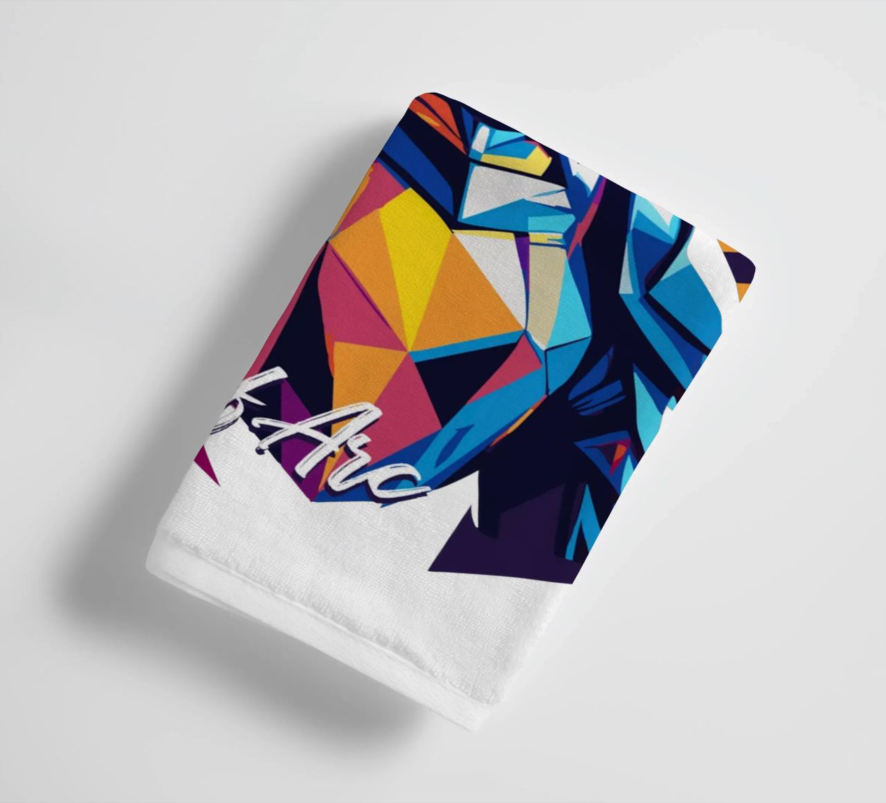 Joan of Arc WPAP Pop Art toalla de baño de vectorartnesia