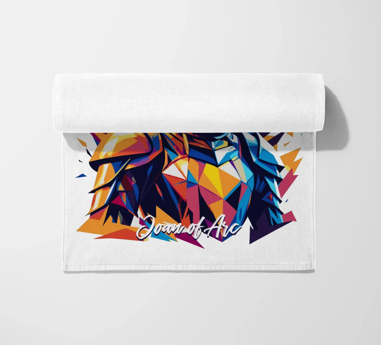 Joan of Arc WPAP Pop Art telo mare da vectorartnesia