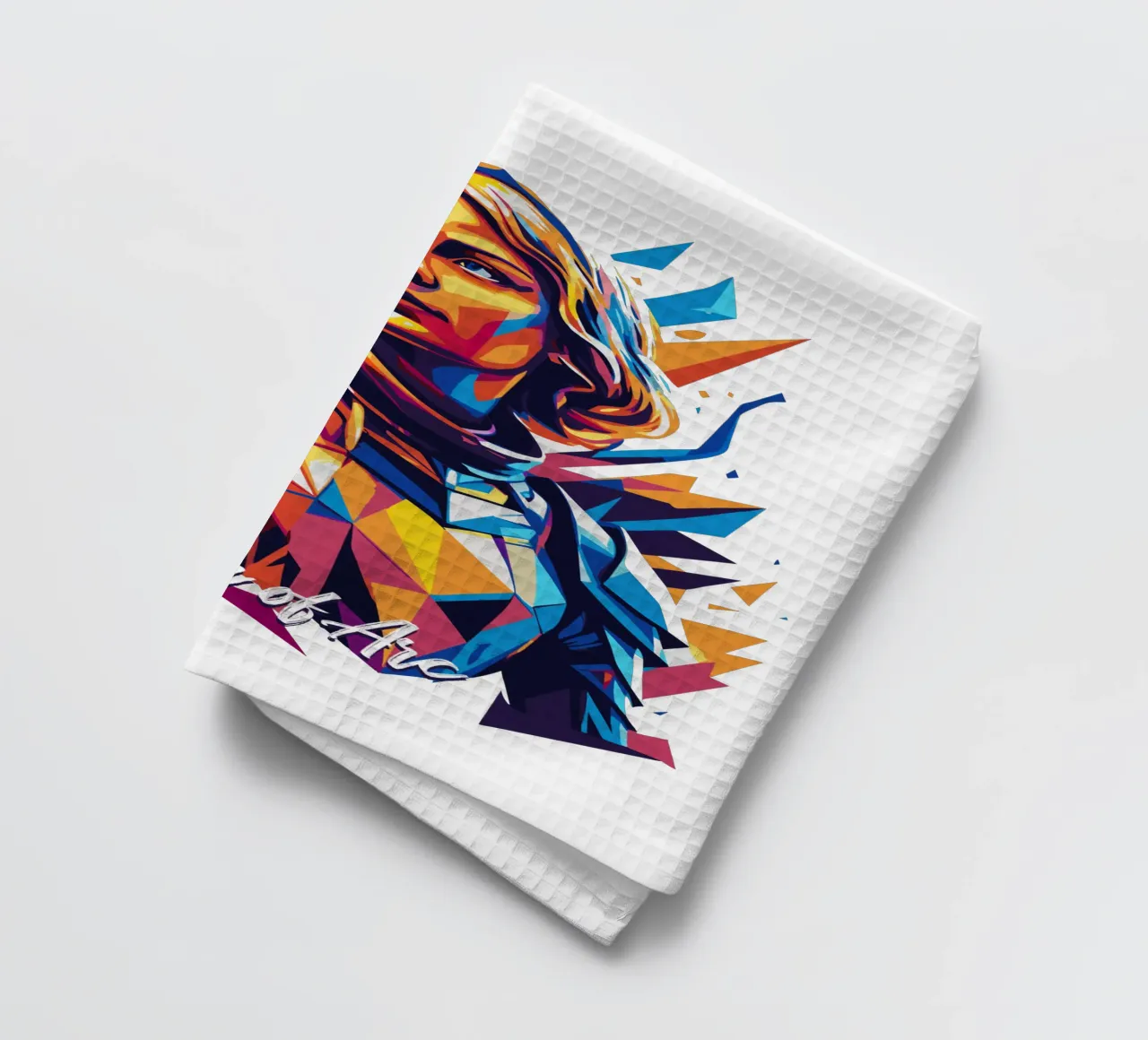 Joan of Arc WPAP Pop Art canovaccio da cucina da vectorartnesia