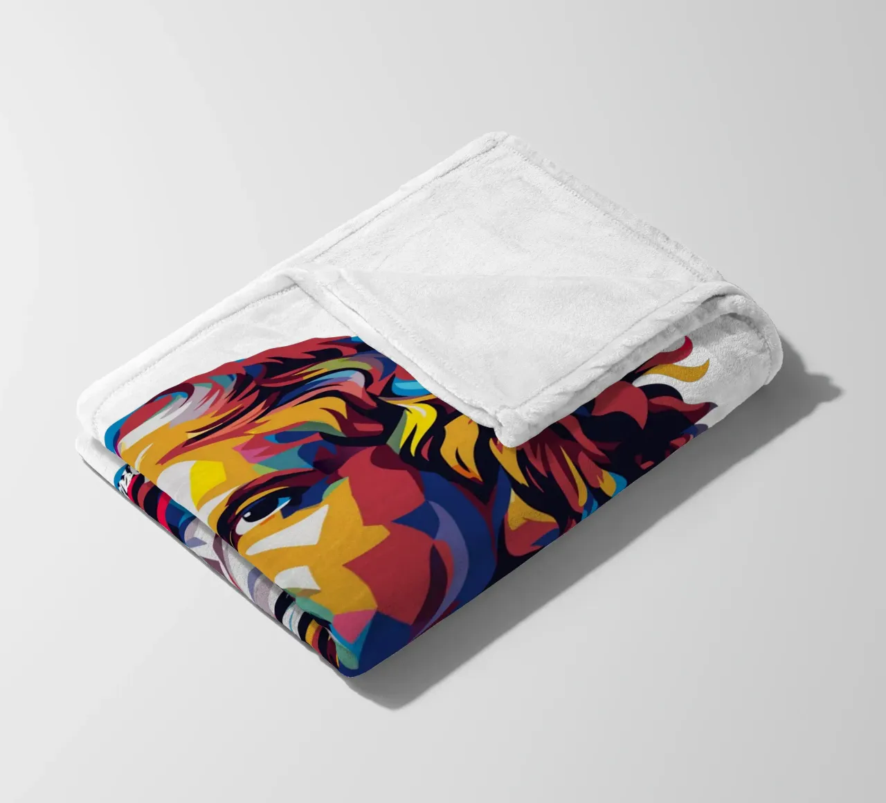 Johann Sebastian Bach in WPAP Pop Art coperta in pile da vectorartnesia