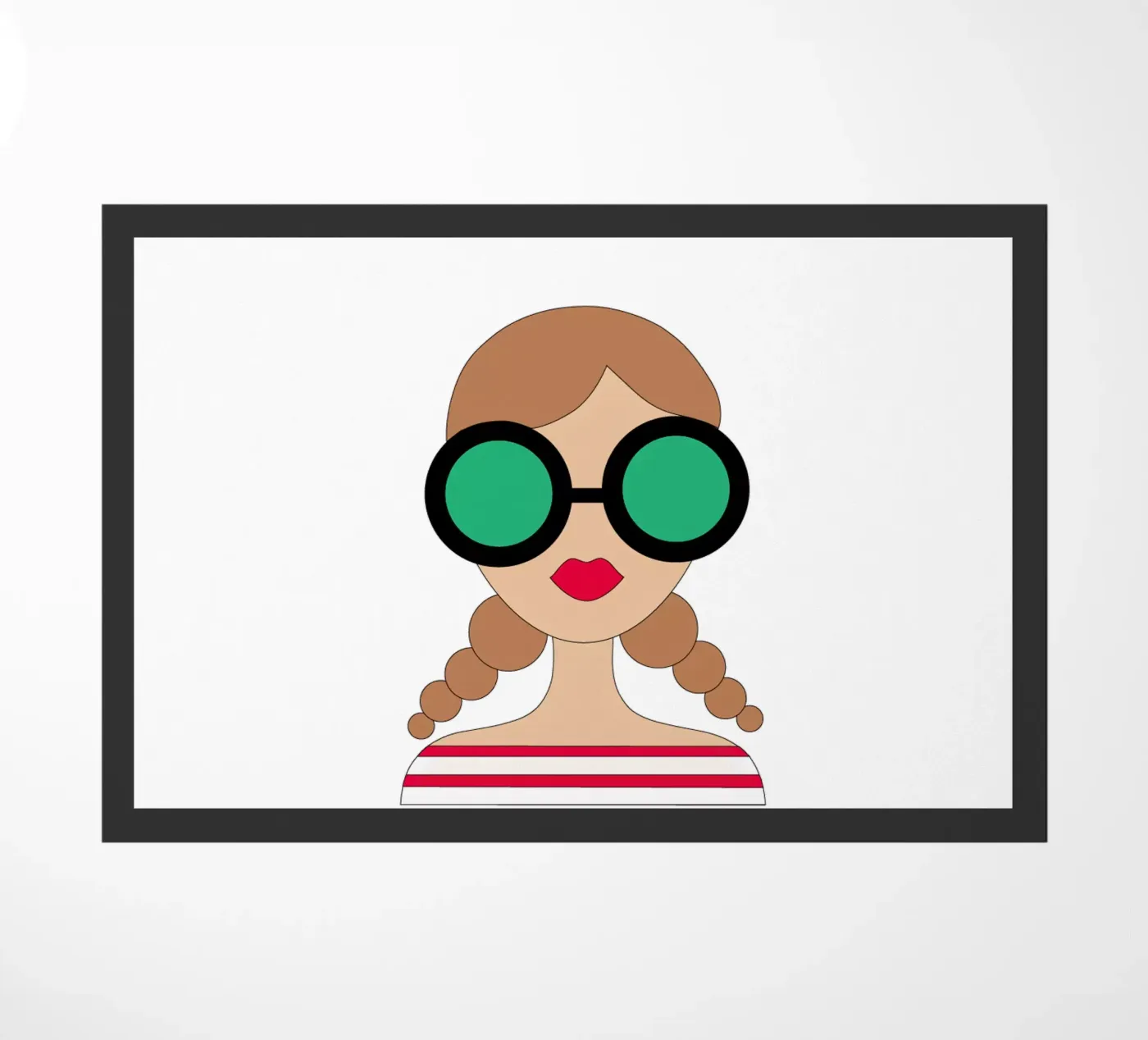 Sunglasses doormat by SunflowerDE