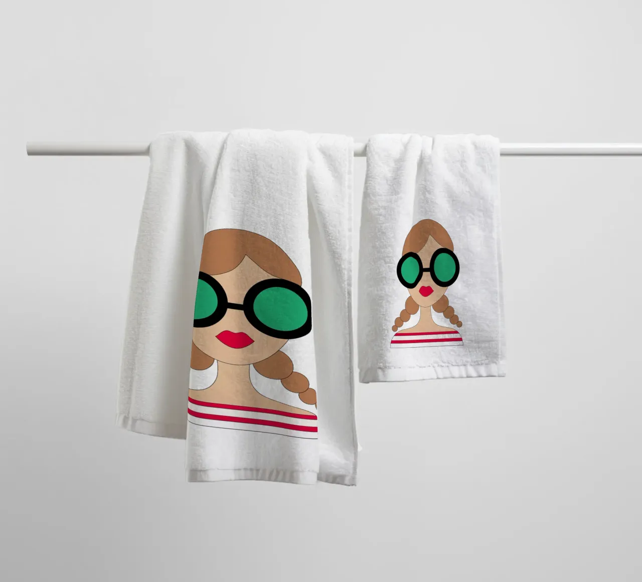 Occhiali da sole asciugamano da bagno da SunflowerDE