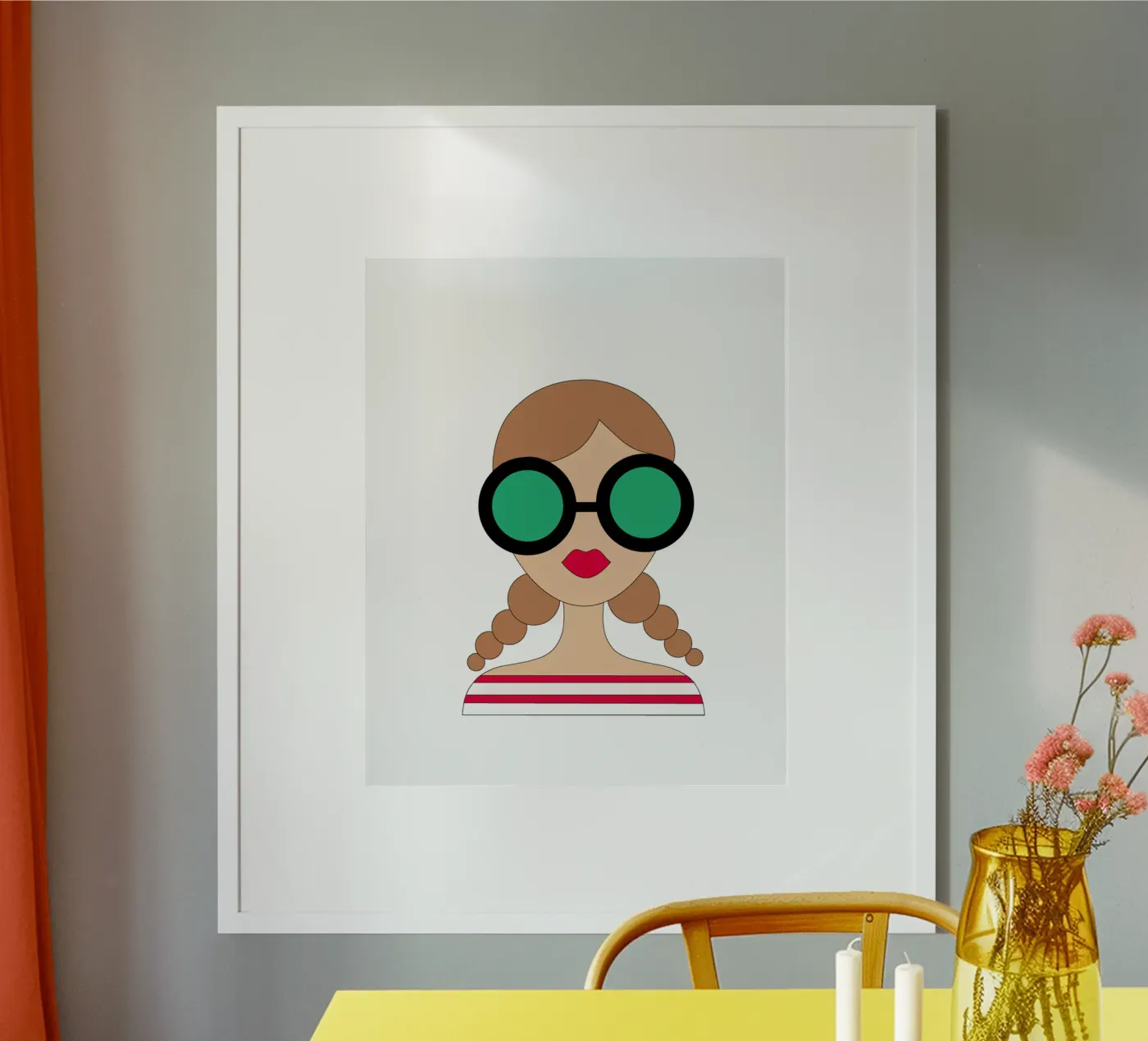 Zonnebril poster van SunflowerDE