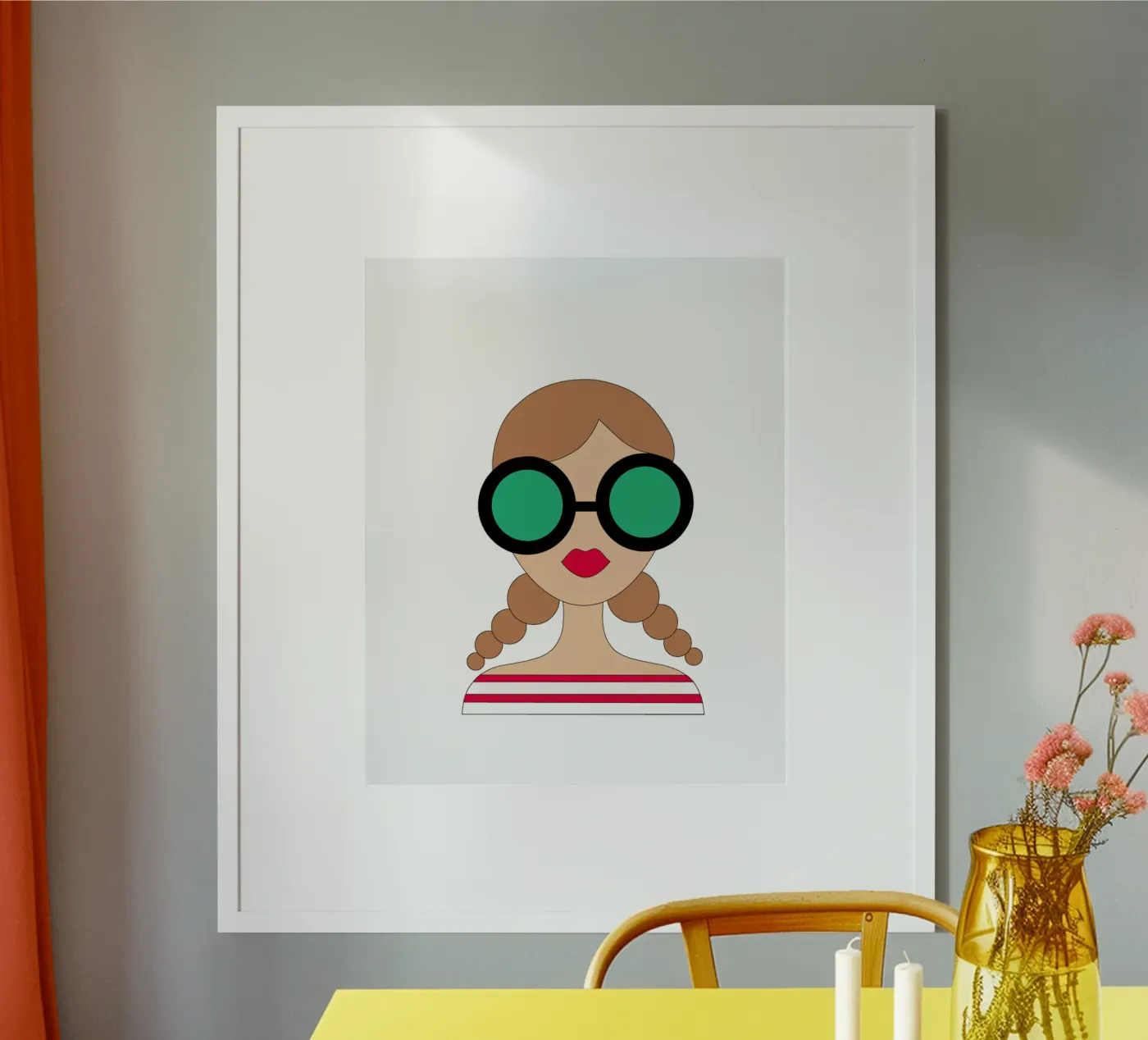 Sunglasses poster by SunflowerDE