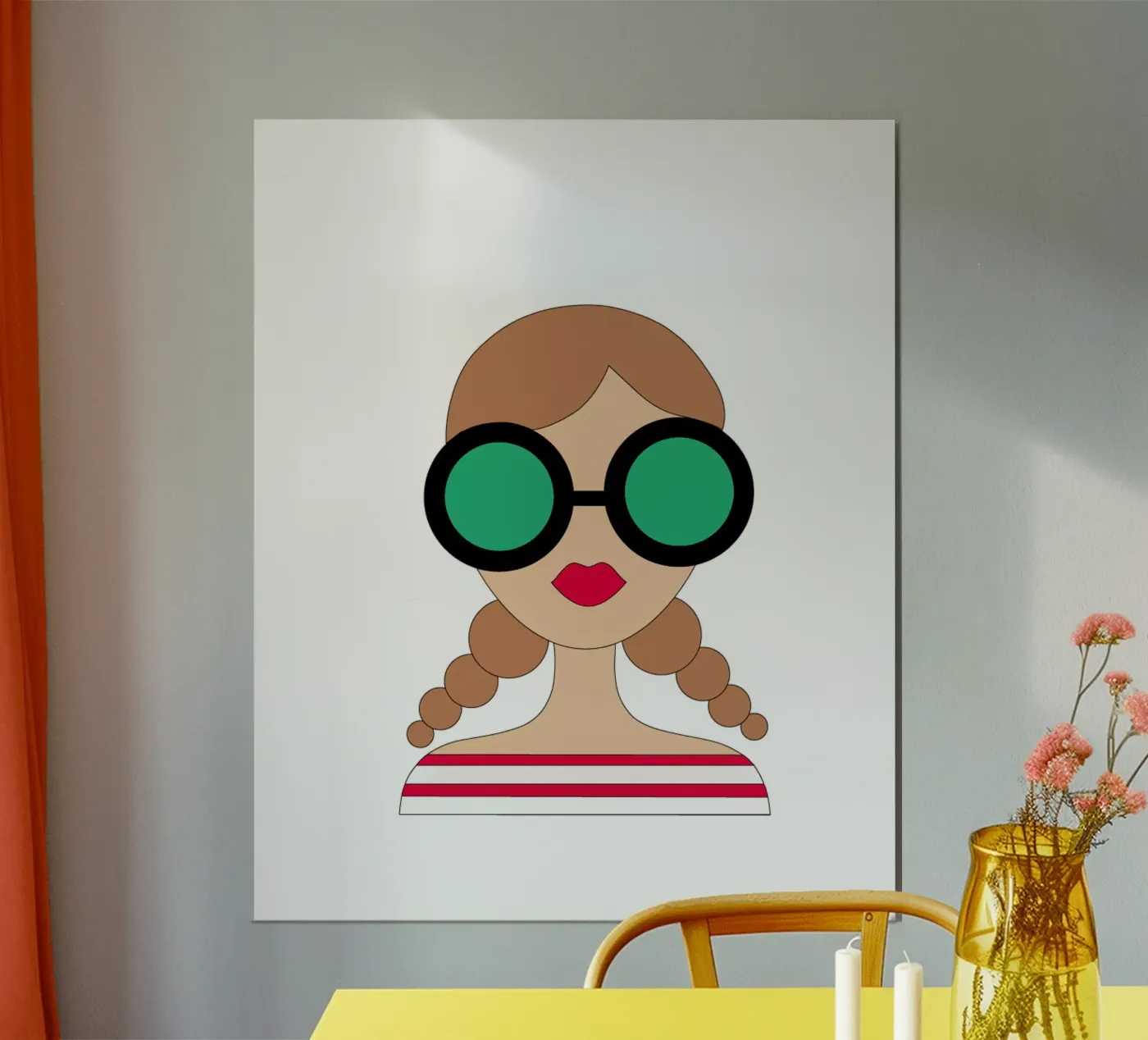 Sunglasses poster by SunflowerDE